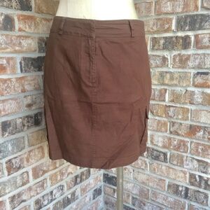 Jones New York Signature Combat Brown Skirt 6